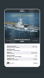 Charles de Gaulle (81072) en 1:400 - Heller